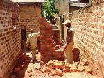 A new latrine for Gertude and her family.
