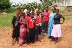 Visiting with boarding school girls